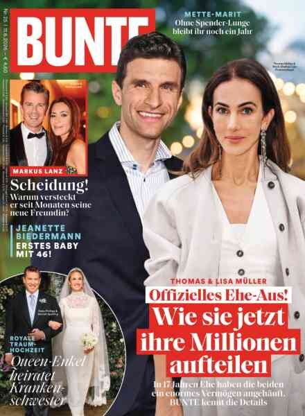 Bunte – 11 Juni 2026 Cover