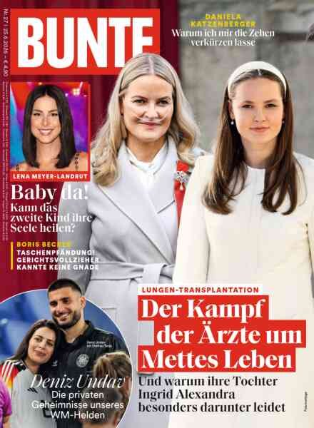 Bunte – 26 Juni 2026 Cover