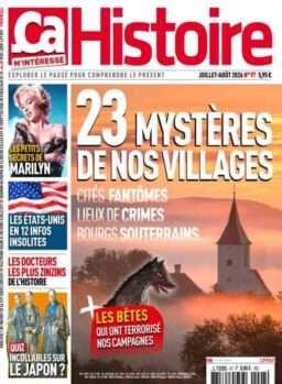ca M’Interesse Histoire – Juillet-Aout 2026