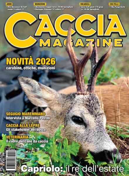 Caccia Magazine – Luglio 2026 Cover