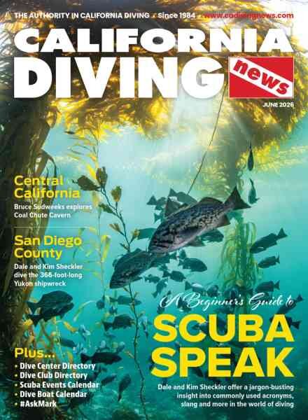 California Diving News – June 2026 Cover