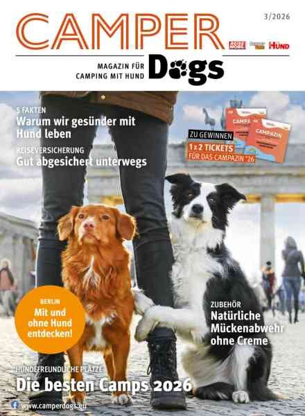 Camper-Dogs – Mai 2026 Cover