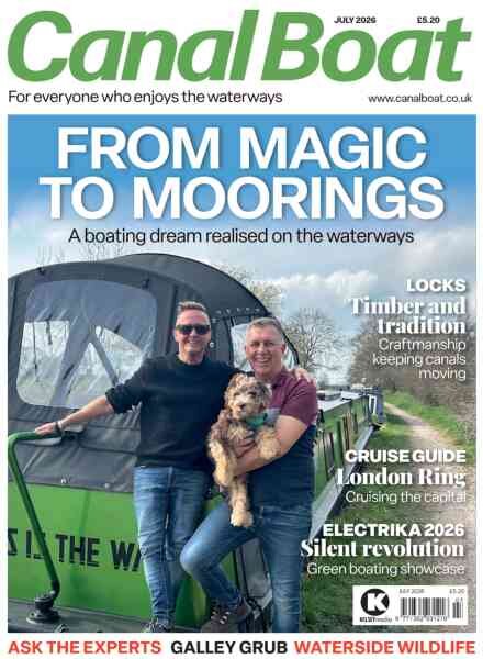Canal Boat – July 2026 Cover
