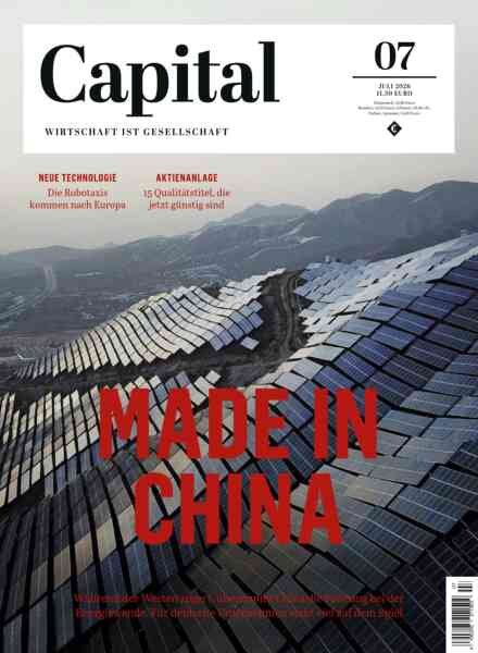 Capital Germany – Juli 2026 Cover