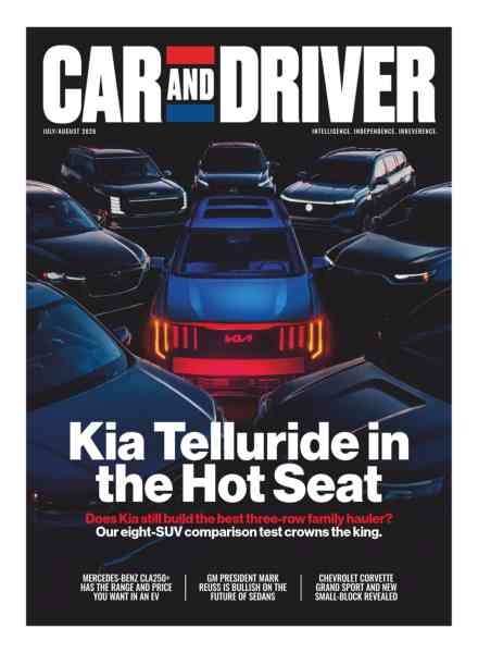 Car and Driver USA – July-August 2026 Cover