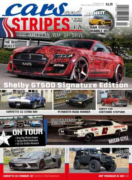 Cars & Stripes – Juli-August 2026 Cover