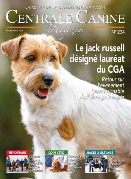 Centrale Canine Magazine – Mars-Avril 2025 Cover