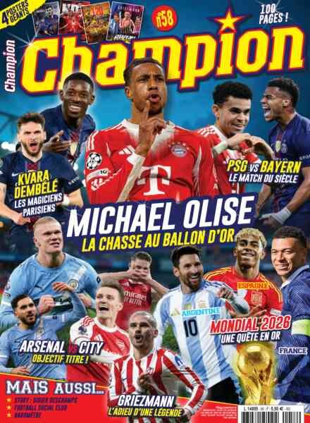 Champion – N 58 2026 Cover