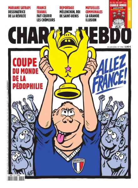 Charlie Hebdo – 10 Juin 2026 Cover