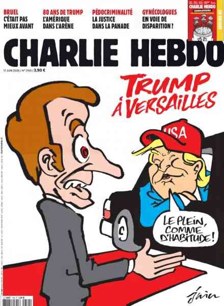 Charlie Hebdo – 17 Juin 2026 Cover