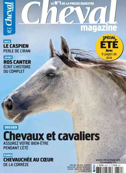 Cheval Magazine – Juillet 2026 Cover