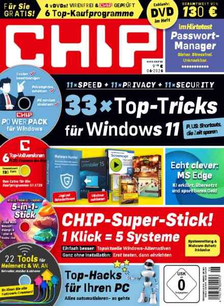 Chip Germany – Juni 2026 Cover