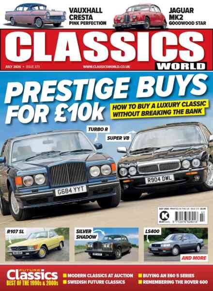 Classics World – July 2026 Cover