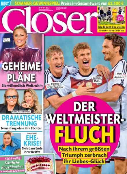 Closer Germany – 24 Juni 2026 Cover