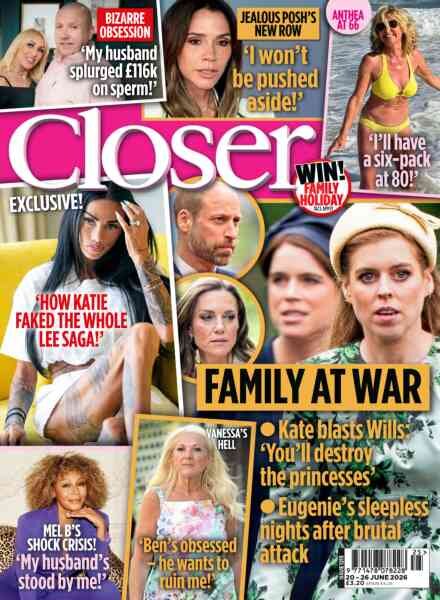 Closer UK – 20 June 2026 Cover
