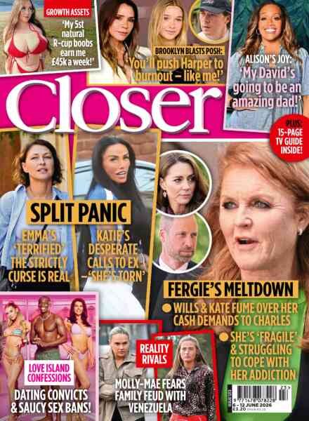 Closer UK – 6 June 2026 Cover