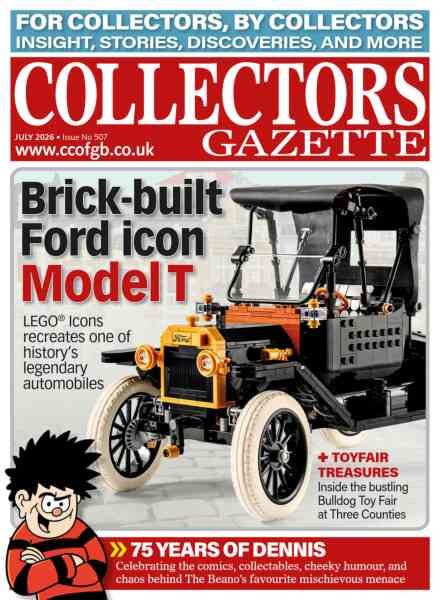 Collectors Gazette – July 2026 Cover
