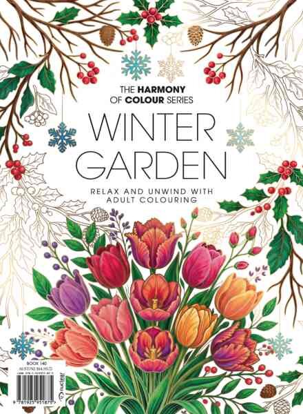 Colouring Book – Winter Garden 2026 Cover