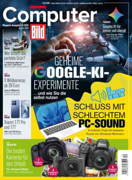 Computer Bild Germany – 5 Juni 2026 Cover