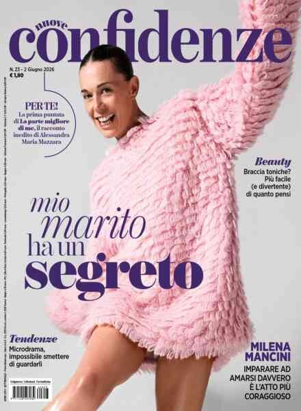 Confidenze – 2 Giugno 2026 Cover