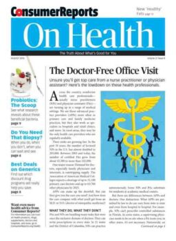 Consumer Reports on Health – August 2015