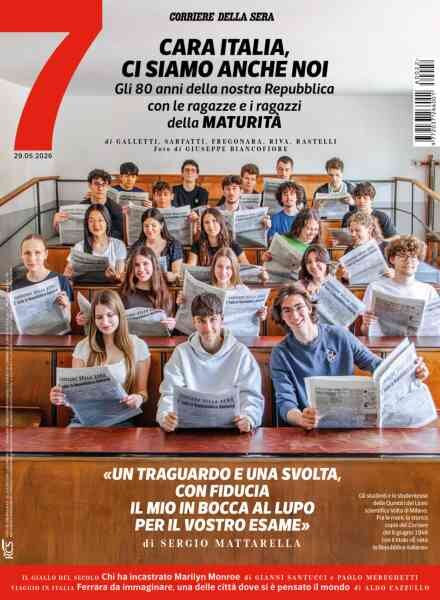 Corriere della Sera Sette – 29 Maggio 2026 Cover
