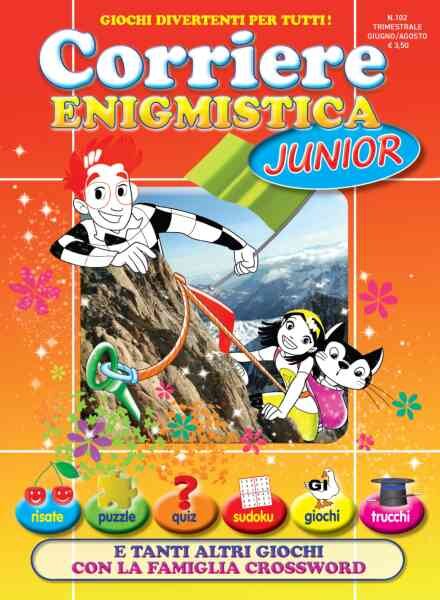 Corriere Enigmistica Junior – Giugno-Agosto 2026 Cover