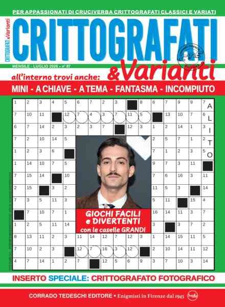 Crittografati & Varianti – Luglio 2026 Cover