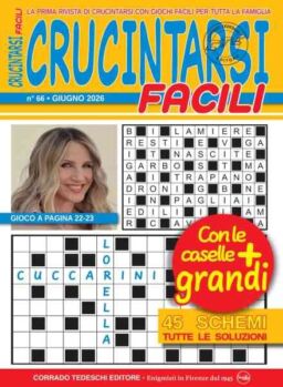 Crucintarsi Facili – Giugno 2026