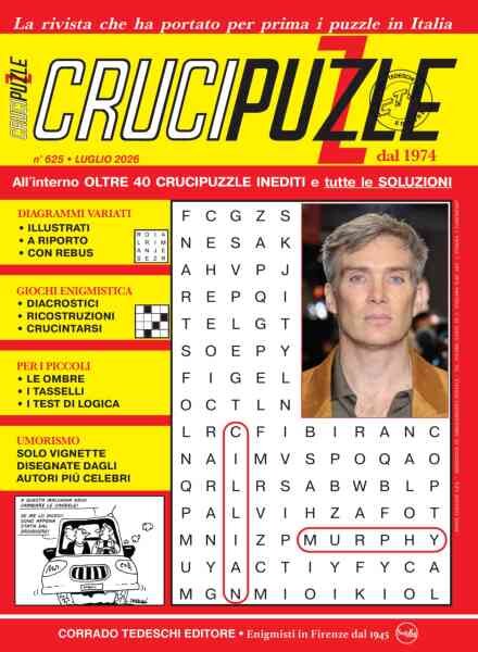 Crucipuzzle – Luglio 2026 Cover