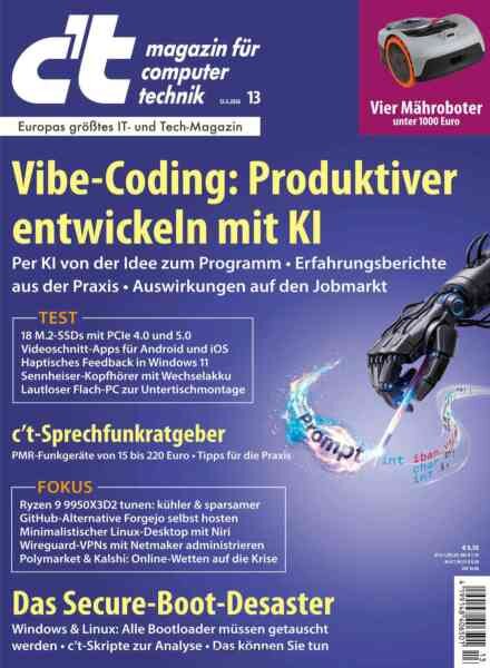 c’t Magazin – 12 Juni 2026 Cover