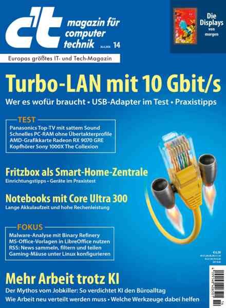 c’t Magazin – 26 Juni 2026 Cover