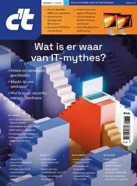 c’t Magazine Netherlands – Juli 2026 Cover