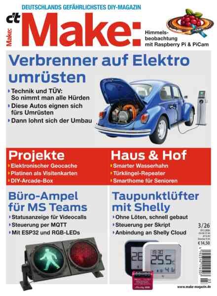 c’t Make Magazin – Nr 3 2026 Cover
