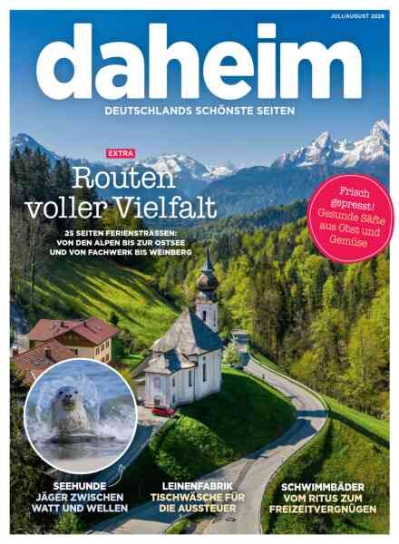 Daheim – Juli-August 2026 Cover