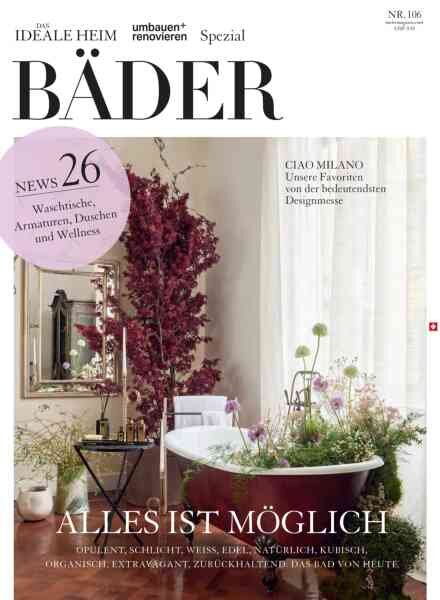 Das Ideale Heim Spezial – Bader 2026 Cover