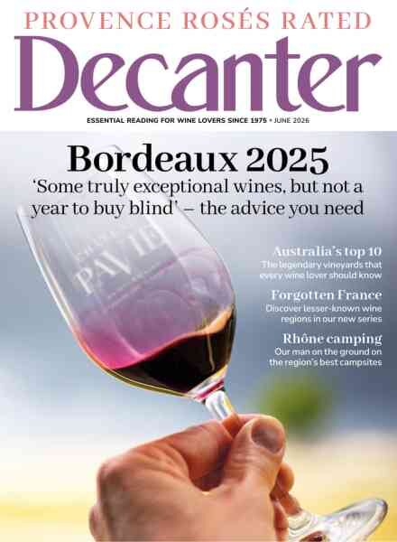 Decanter UK – June 2026 Cover