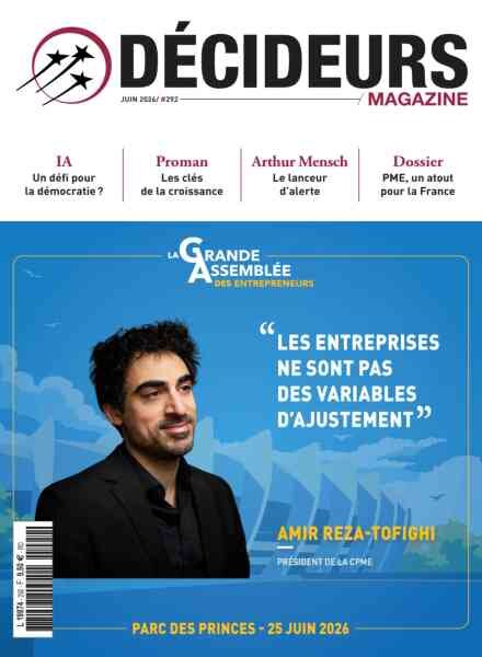 Decideurs Magazine – Juin 2026 Cover