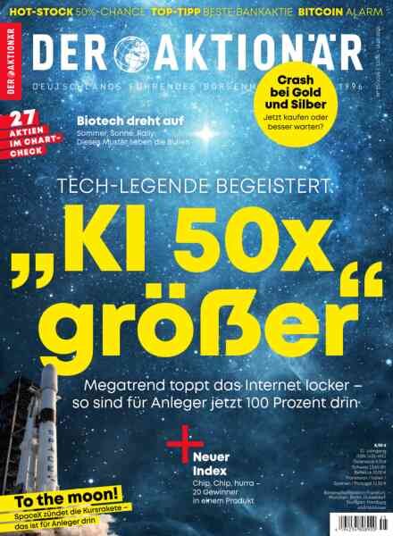 Der Aktionar – 12 Juni 2026 Cover