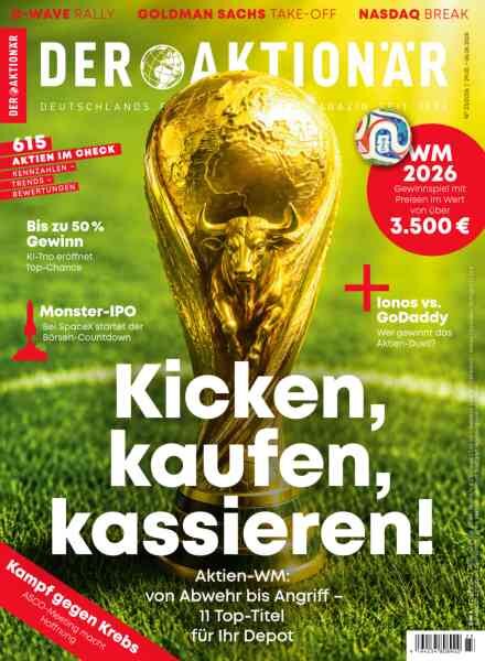Der Aktionar – 29 Mai 2026 Cover