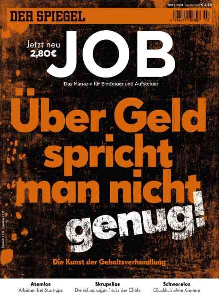 Der Spiegel Job – Nr 2 2014 Cover