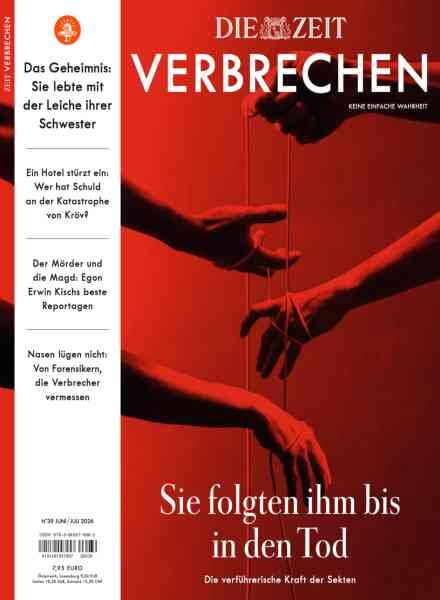 Die Zeit Verbrechen – Juni-Juli 2026 Cover