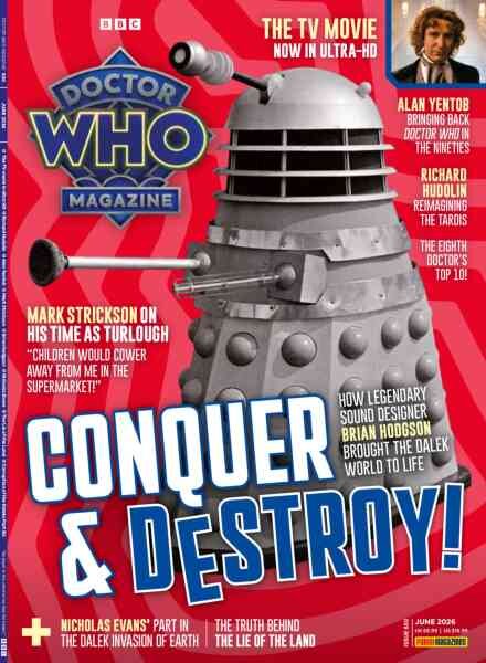 Doctor Who Magazine – June 2026 Cover