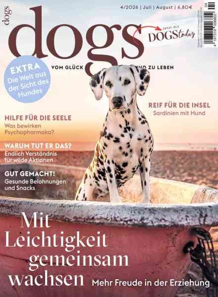 Dogs Germany – Juli-August 2026 Cover