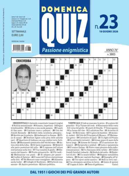 Domenica Quiz – 18 Giugno 2026 Cover
