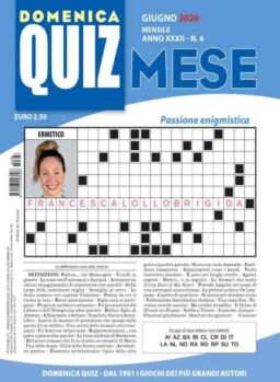 Domenica Quiz Mese – Giugno 2026