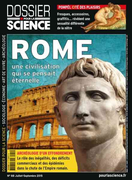 Dossier Pour la Science – Juillet-Septembre 2015 Cover