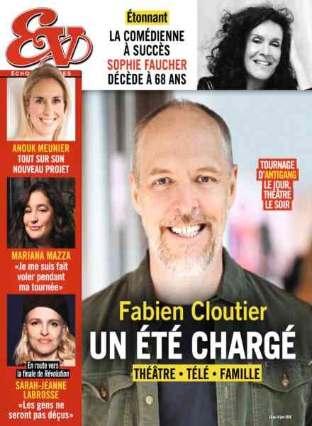 echos Vedettes – 13 Juin 2026 Cover