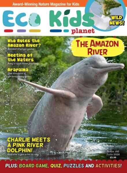 Eco Kids Planet Magazine – June 2026 Cover