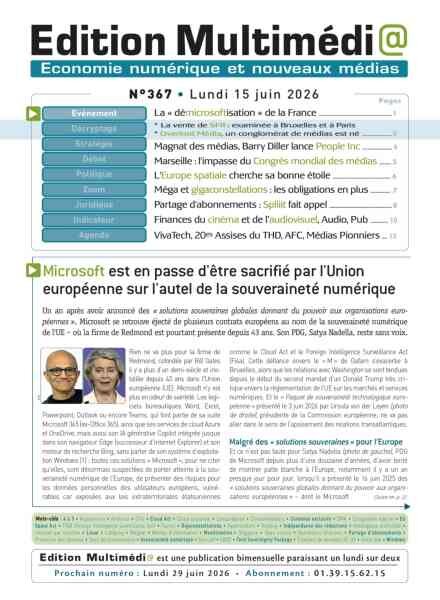 Edition Multimedia – 15 Juin 2026 Cover